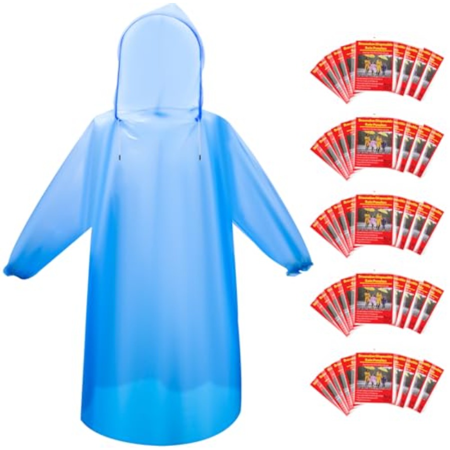Emergency Poncho Rain - and and Disposable Rain Ponchos for