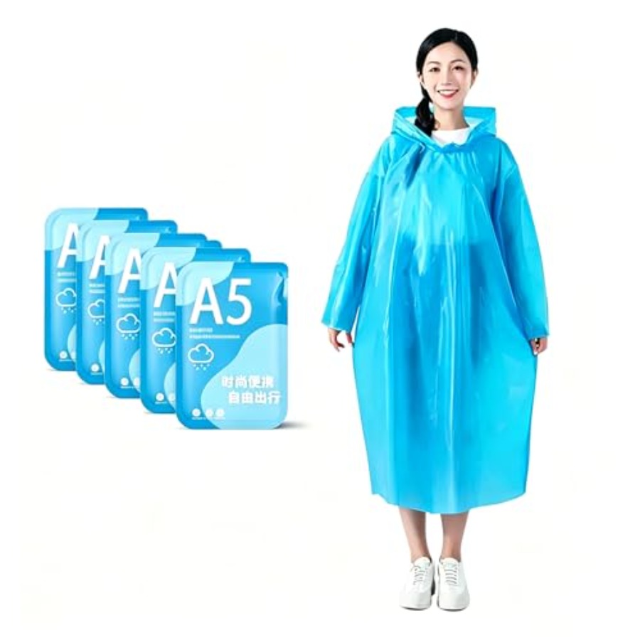 Emergency Poncho Rain - Disposable Rain Ponchos Emergency Rain Poncho
