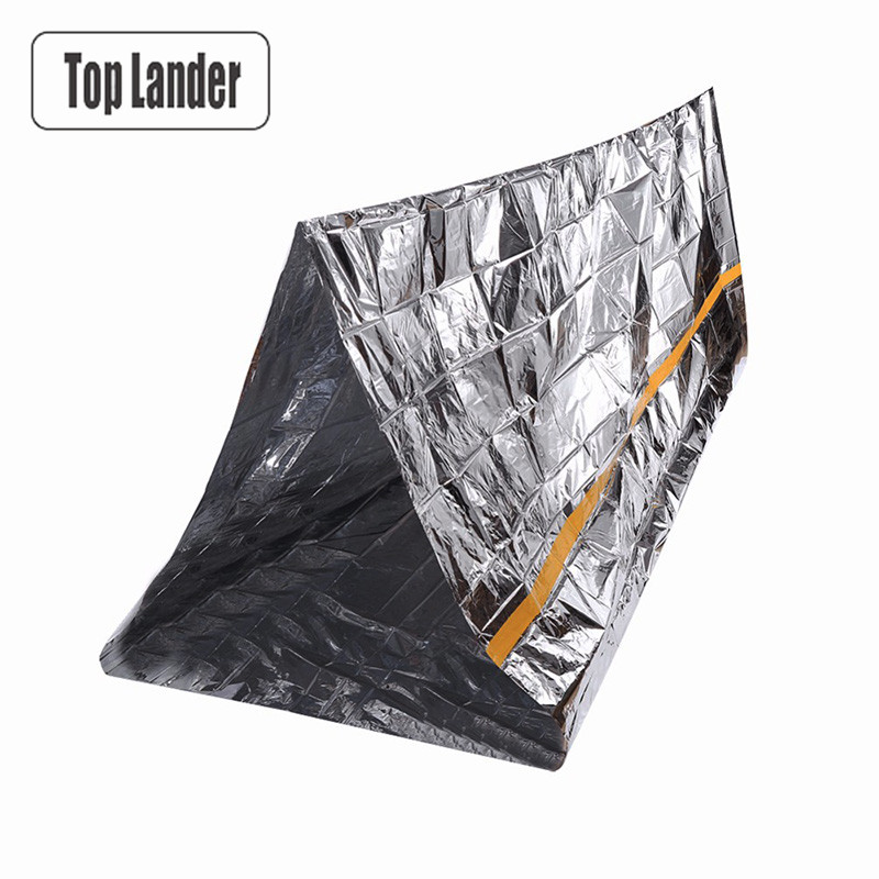 Emergency Mylar Tent - Lightweight Emergency Shelter Tent 1-2 Person