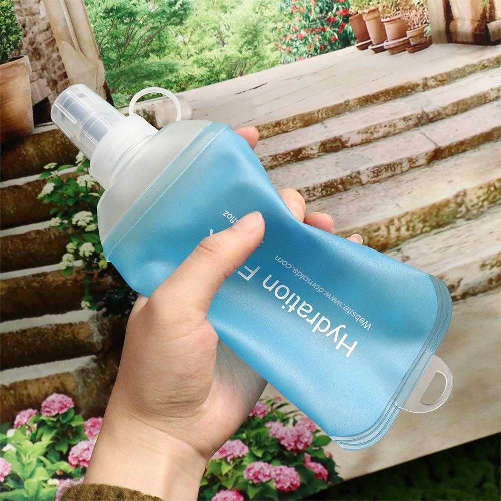 Water Bag Collapsible - Climbing TPU Folding Water Bottle Soft