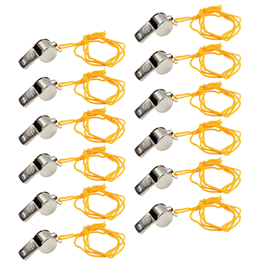 12Pcs Premium Metal Whistle Lo - Emergency Whistle Loud 리뷰 및 가격