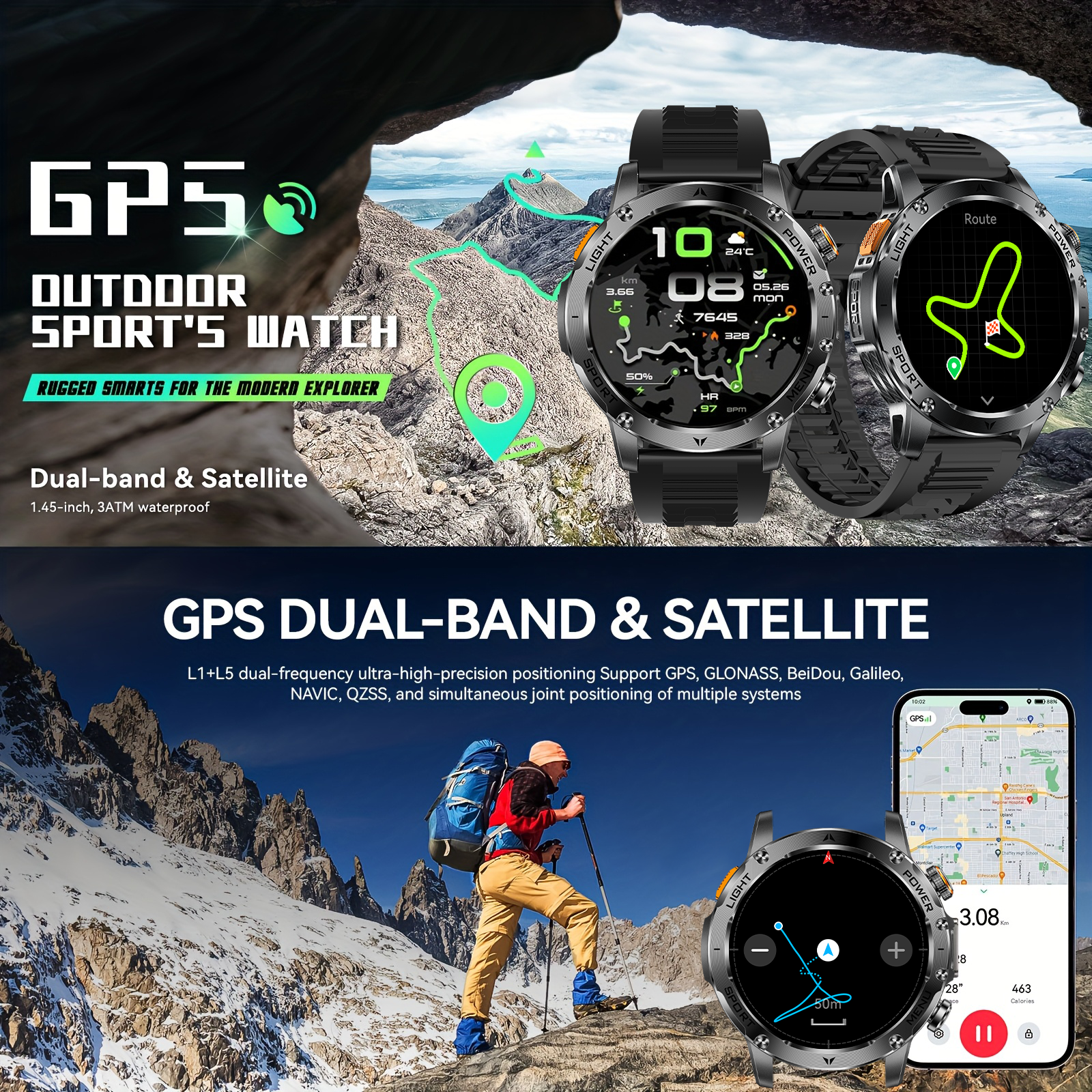 2025 New GPS Outdoor Sports Sm - Compass Lensatic 리뷰 및 가격