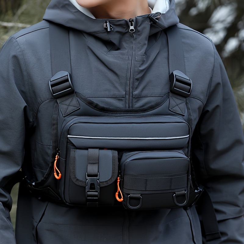 Men's Tactical Chest Bag, Runn - Fishing Kit Compact 리뷰 및 가격