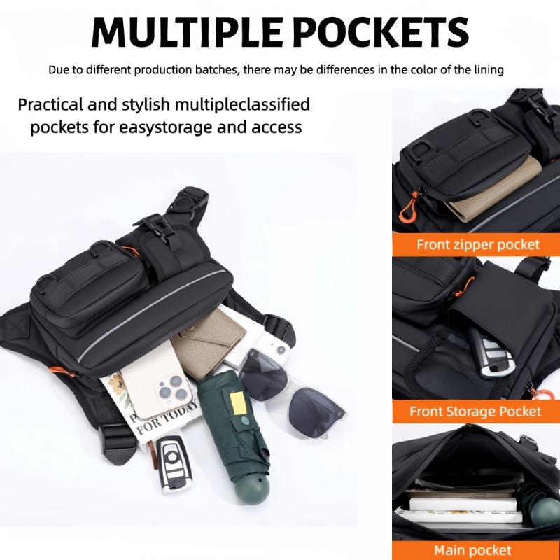 Men's Tactical Chest Bag, Runn - Fishing Kit Compact 리뷰 및 가격