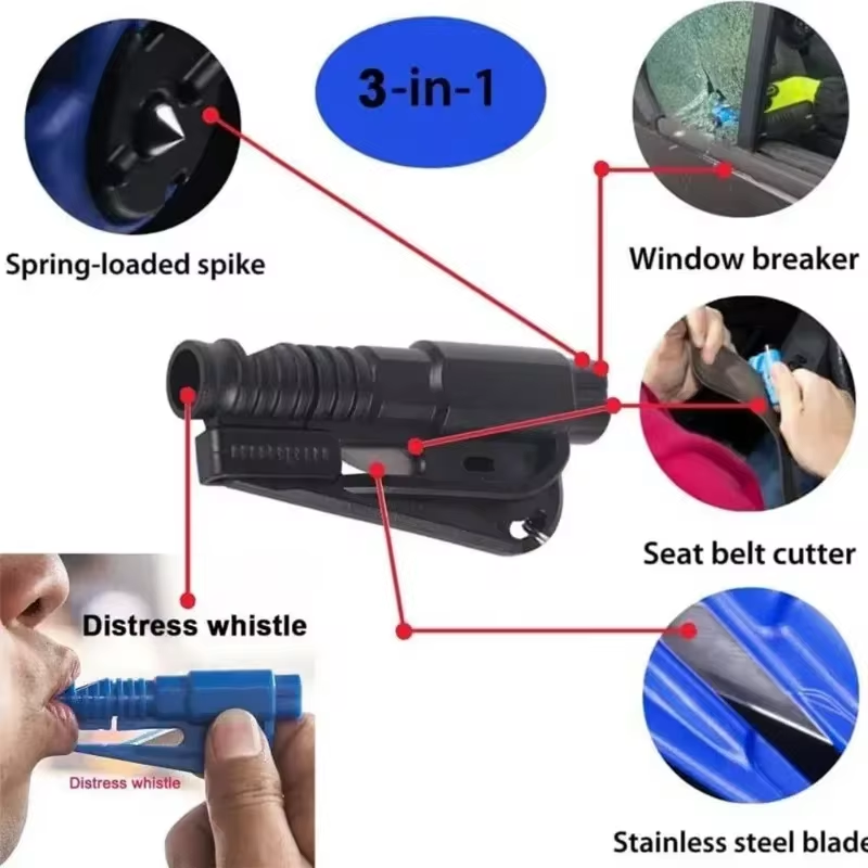 Compact 3-in-1 Safety Hammer A - Rescue Rope Throw 리뷰 및 가격