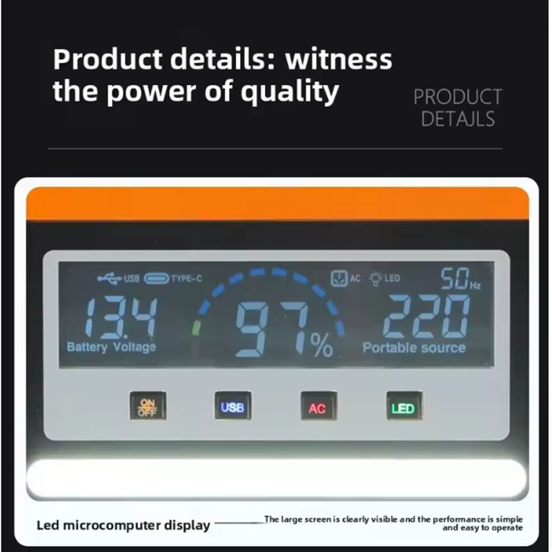 Original 220V 40AH Portable Po - Solar Emergency Charger 리뷰 및 가격
