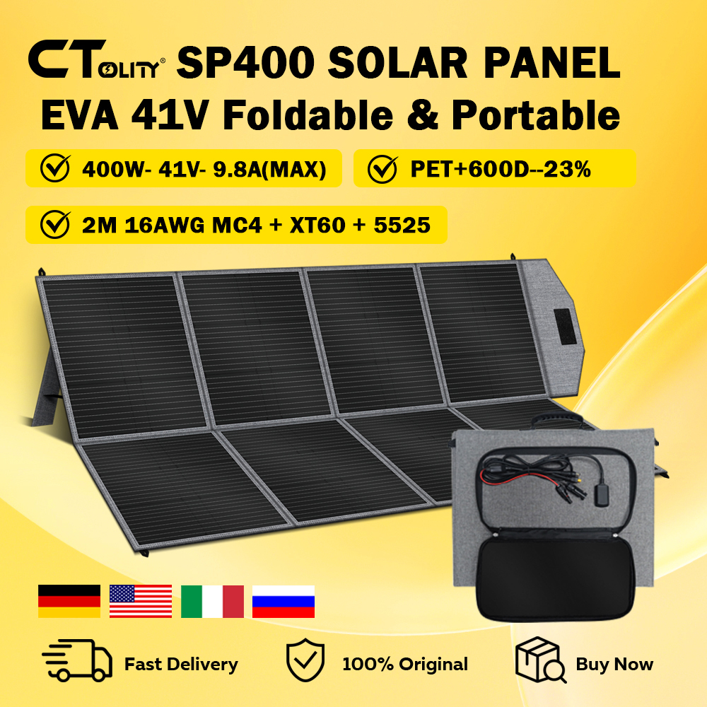 CTOLITY SP400 Portable Solar P - Solar Emergency Charger 리뷰 및 가격