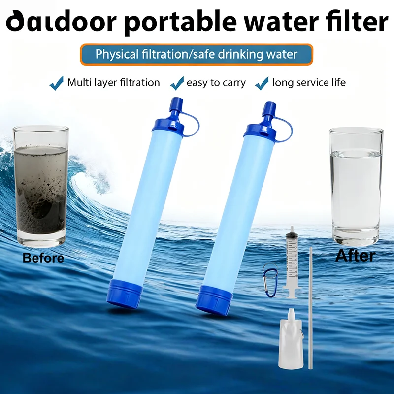 Outdoor Water Filter Straw Cam - Water Purification Straw 리뷰 및 가격