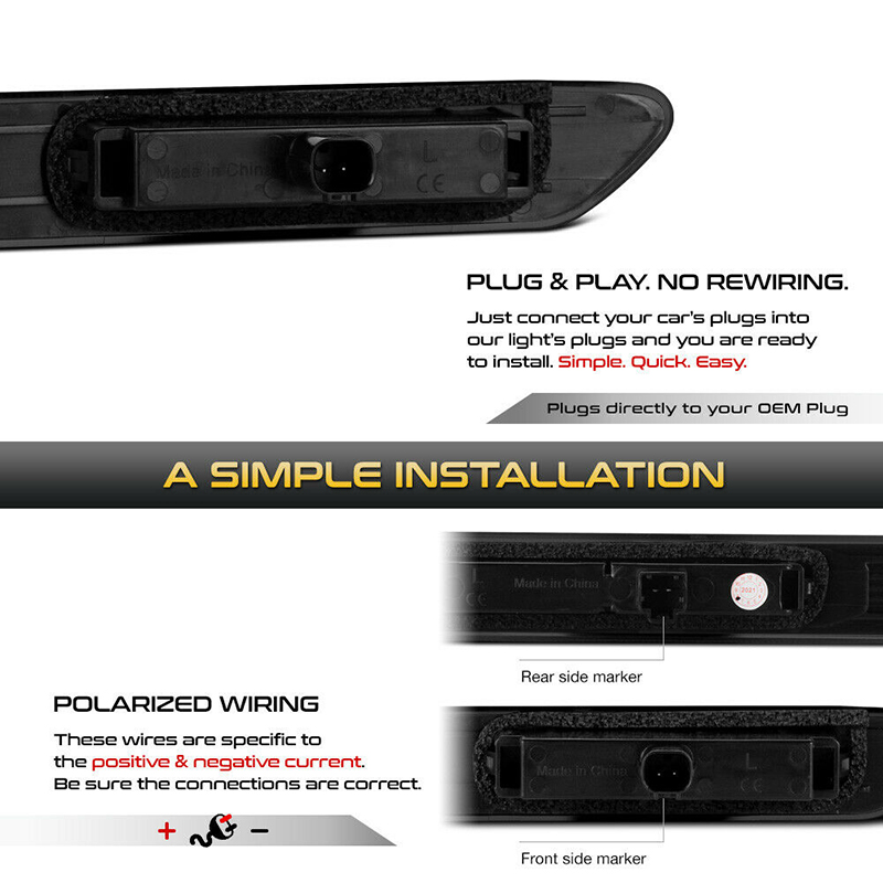 Smoked Lens Front Amber / Rear - Signal Flare Kit 리뷰 및 가격