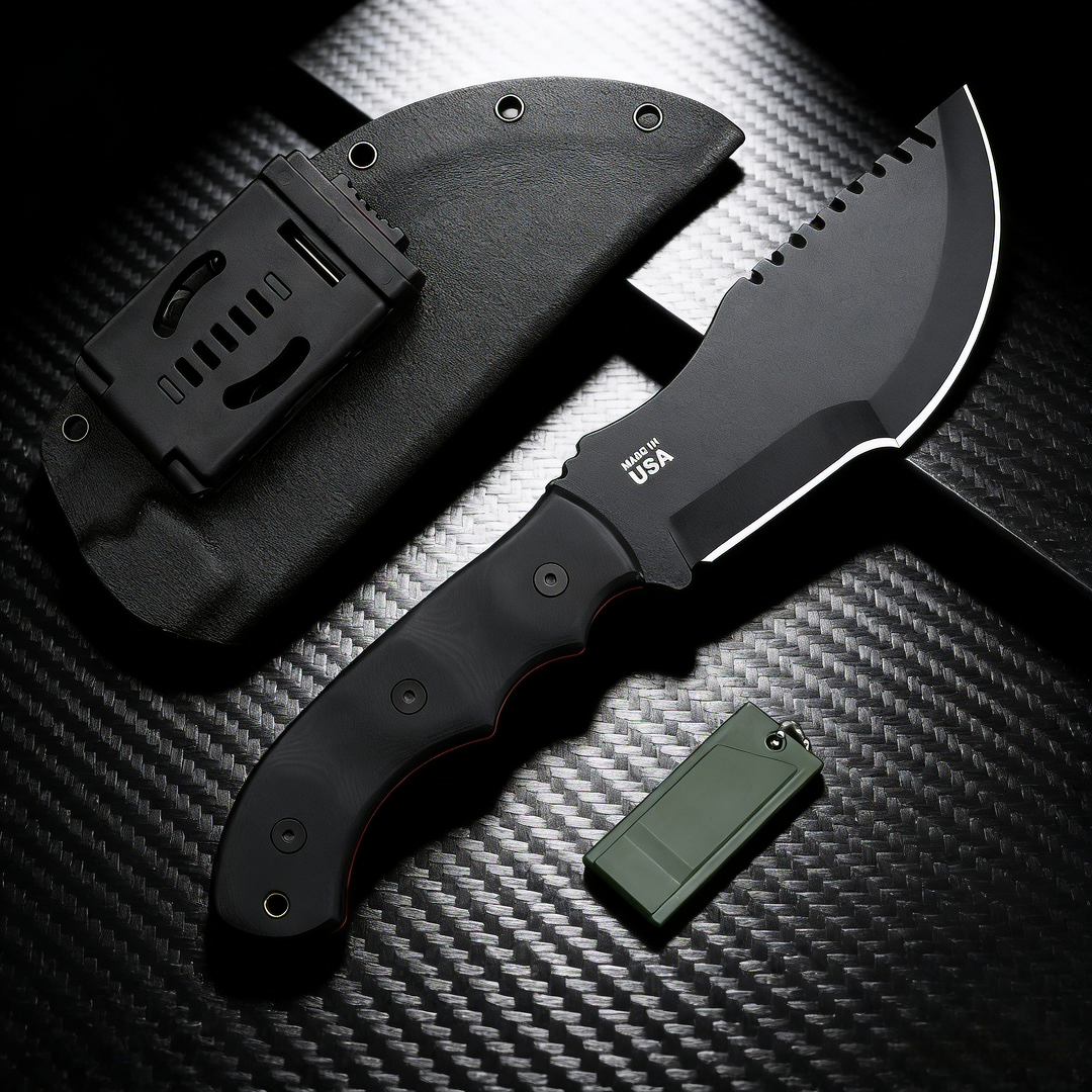 TOPS Tracker - Jungle Rescue K - Bushcraft Knife Fixed 리뷰 및 가격