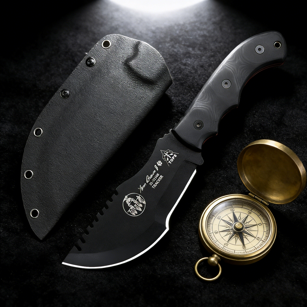 TOPS Tracker - Jungle Rescue K - Bushcraft Knife Fixed 리뷰 및 가격