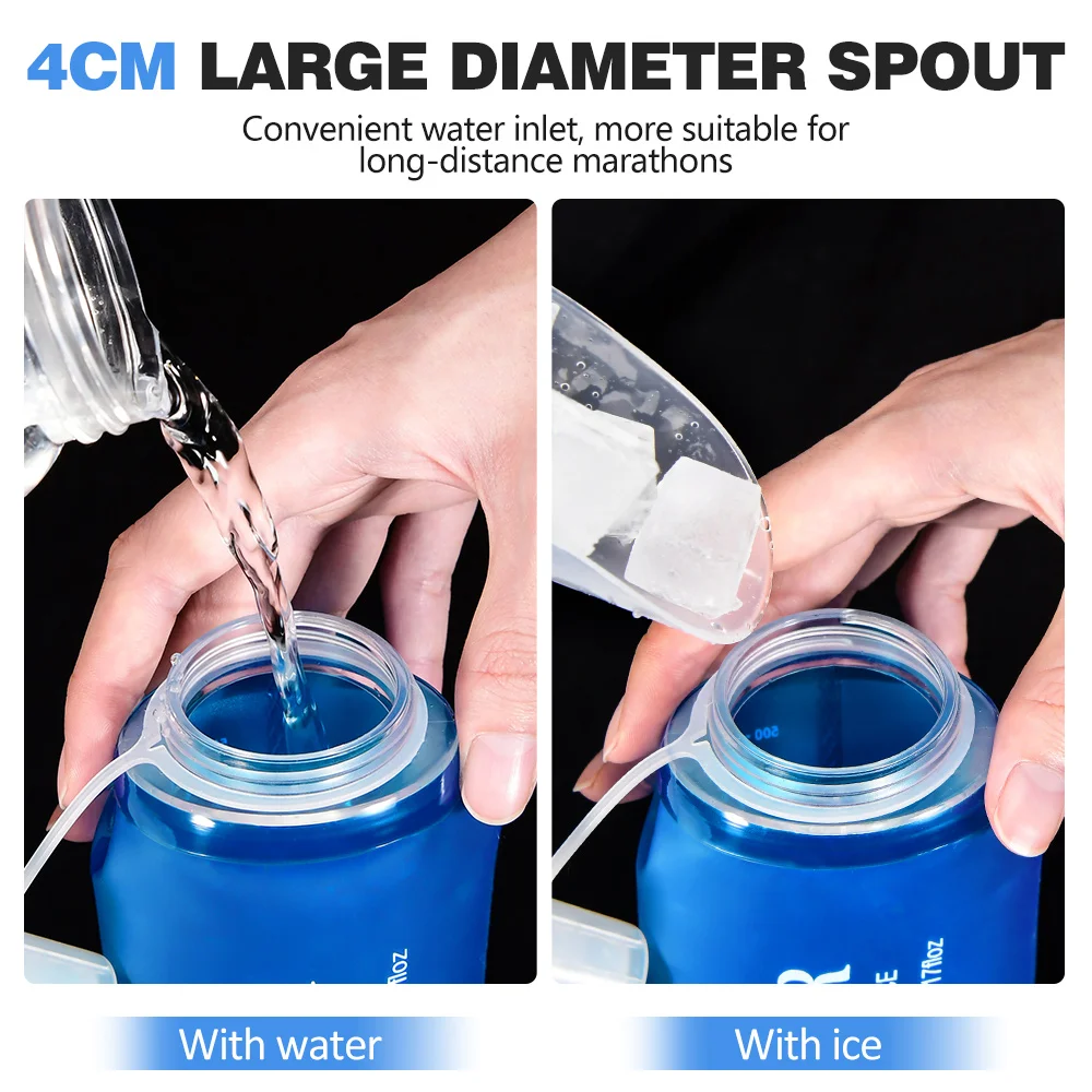 NEWBOLER 300/500ML Water Bottl - Water Bag Collapsible 리뷰 및 가격