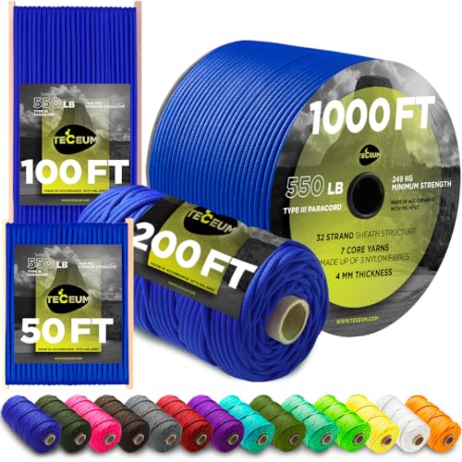 5/32 Paracord Rope 1000 1000ft - Para Cord 1000Ft 리뷰 및 가격