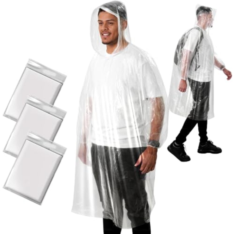 ANYOO Disposable Rain Poncho f - Emergency Poncho Rain 리뷰 및 가격