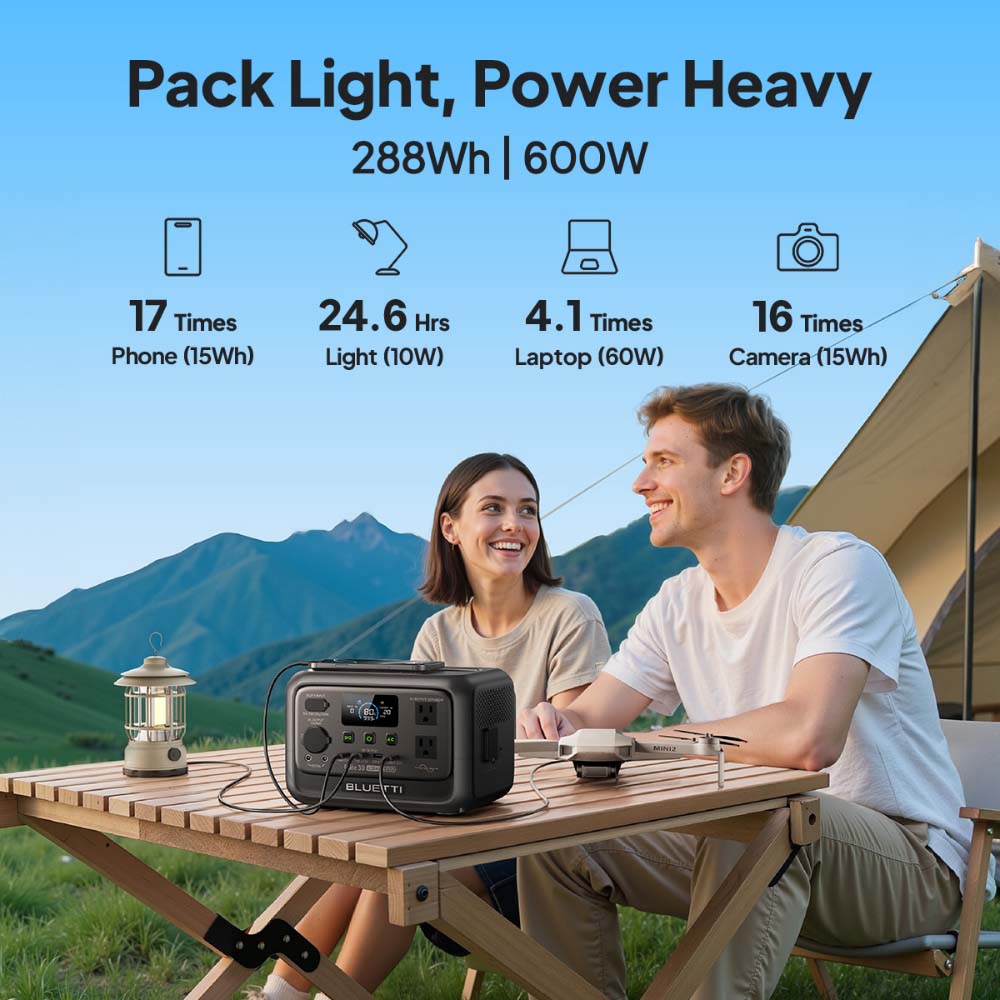 【Renew】BLUETTI Elite 30 V2 Por - Solar Emergency Charger 리뷰 및 가격