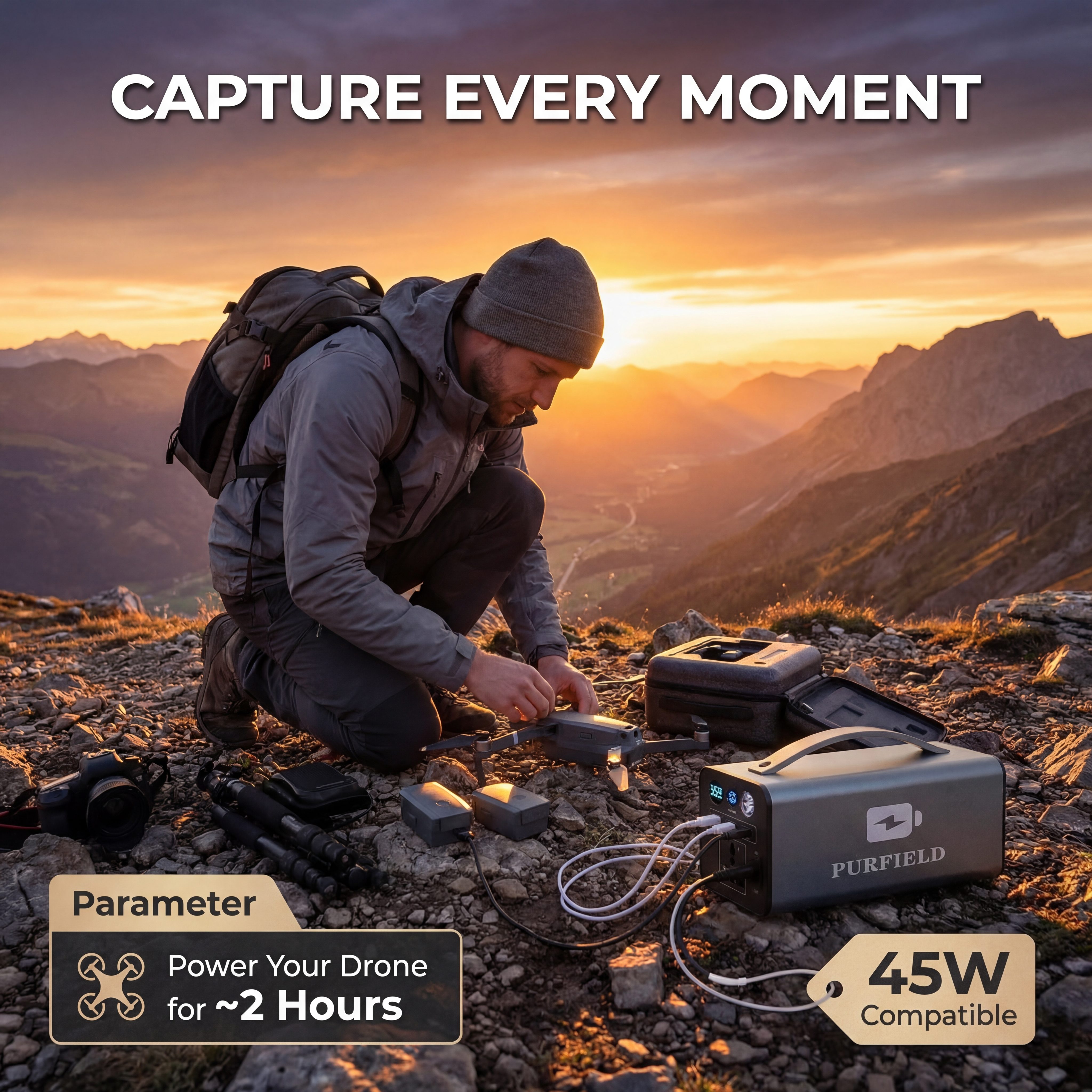180W Outdoor Power Station 320 - Solar Emergency Charger 리뷰 및 가격