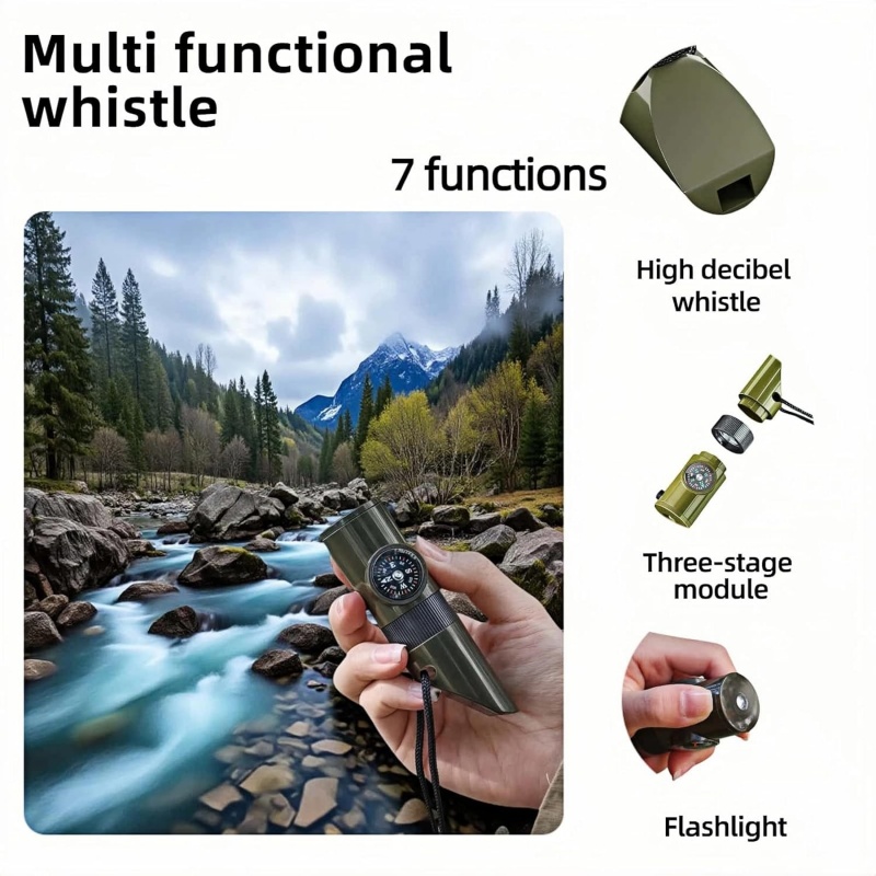 3-in-1 Emergency Whistles with - Emergency Whistle Loud 리뷰 및 가격