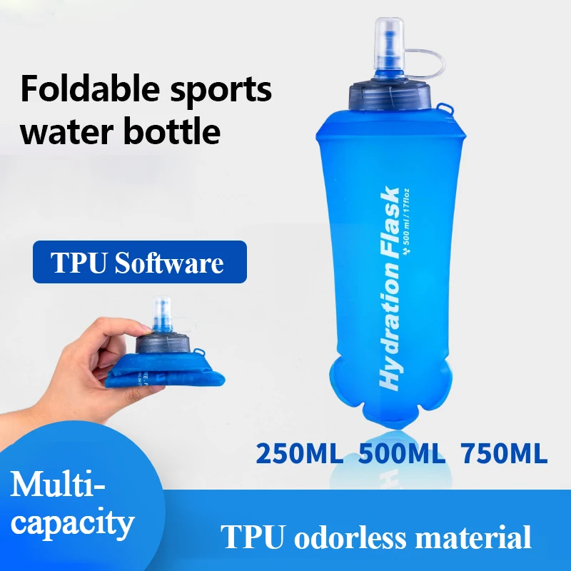 250ml 500ml 750ml Portable Fol - Water Bag Collapsible 리뷰 및 가격