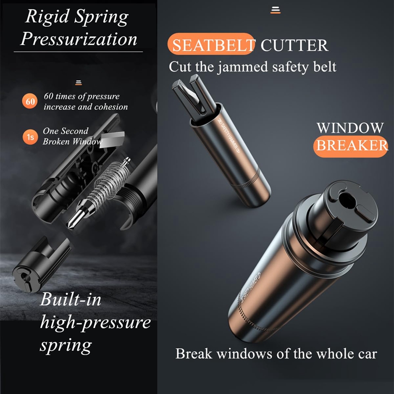 2 In 1 Car Safety Hammer Emerg - Rescue Rope Throw 리뷰 및 가격