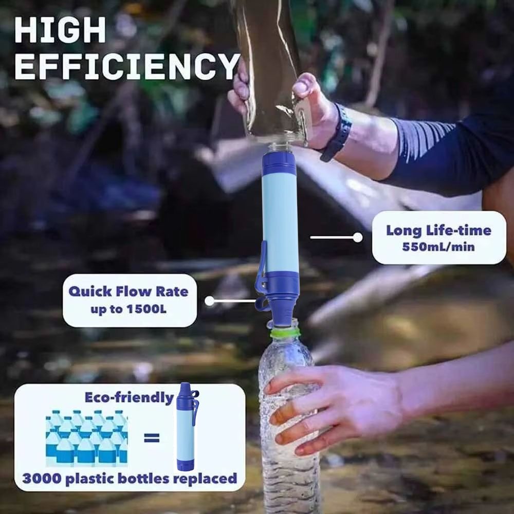 Mini Mini Water Filter Straw P - Water Purification Straw 리뷰 및 가격