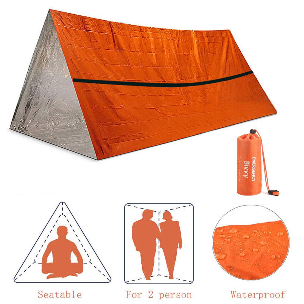 2 Person Emergency Shelter Biv - Emergency Mylar Tent 리뷰 및 가격