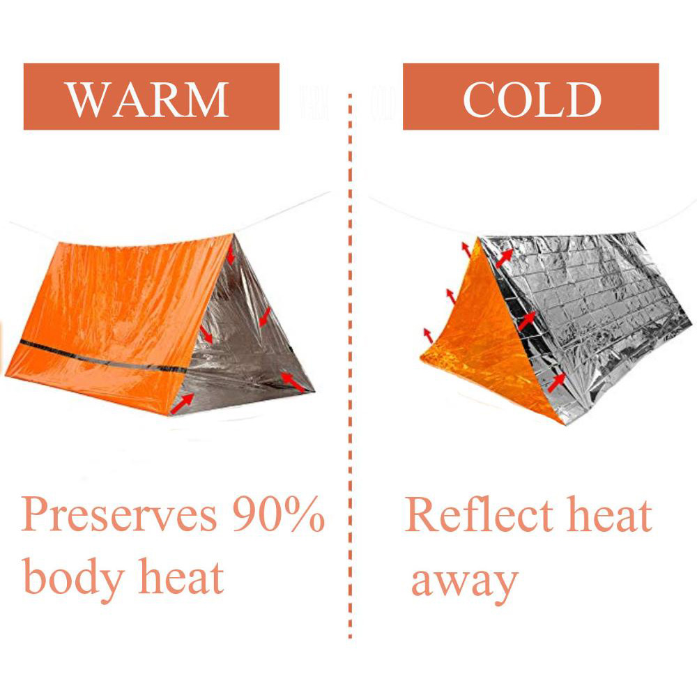 2 Person Emergency Shelter Biv - Emergency Mylar Tent 리뷰 및 가격