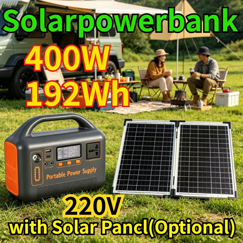 New 400W Portable Power Statio - Solar Emergency Charger 리뷰 및 가격