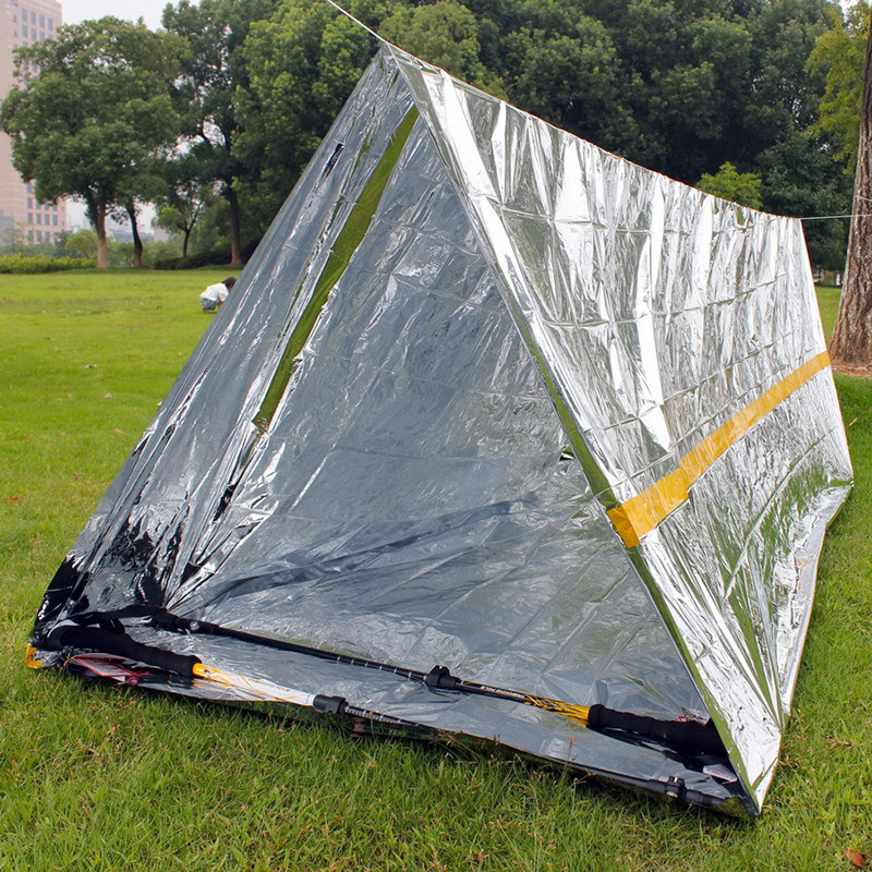 Lightweight Emergency Shelter  - Emergency Mylar Tent 리뷰 및 가격