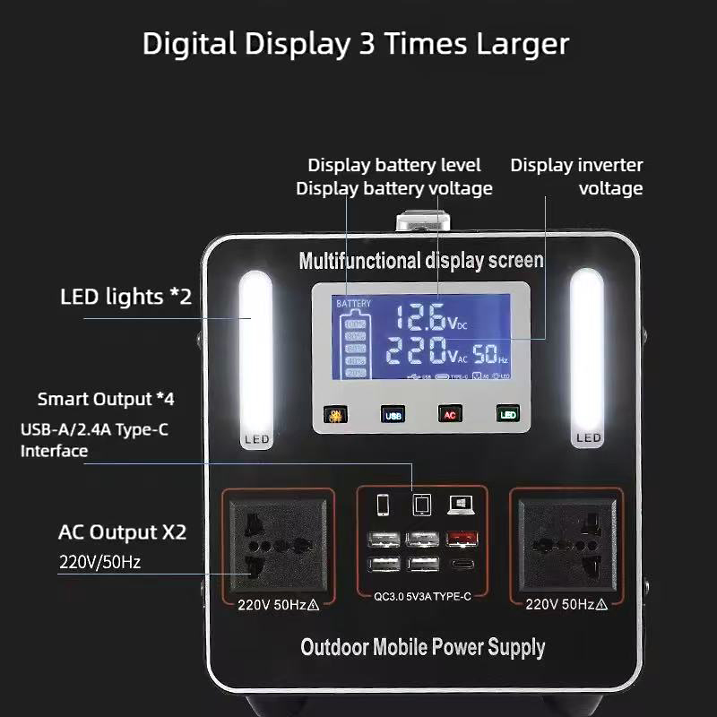 220V LiFePO4 Portable Power St - Solar Emergency Charger 리뷰 및 가격