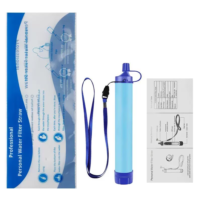Portable Water Filter Straw, P - Water Purification Straw 리뷰 및 가격