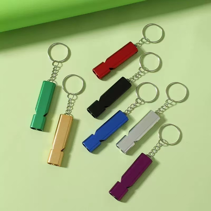 1/2Pcs Random Color Single/Dou - Emergency Whistle Loud 리뷰 및 가격