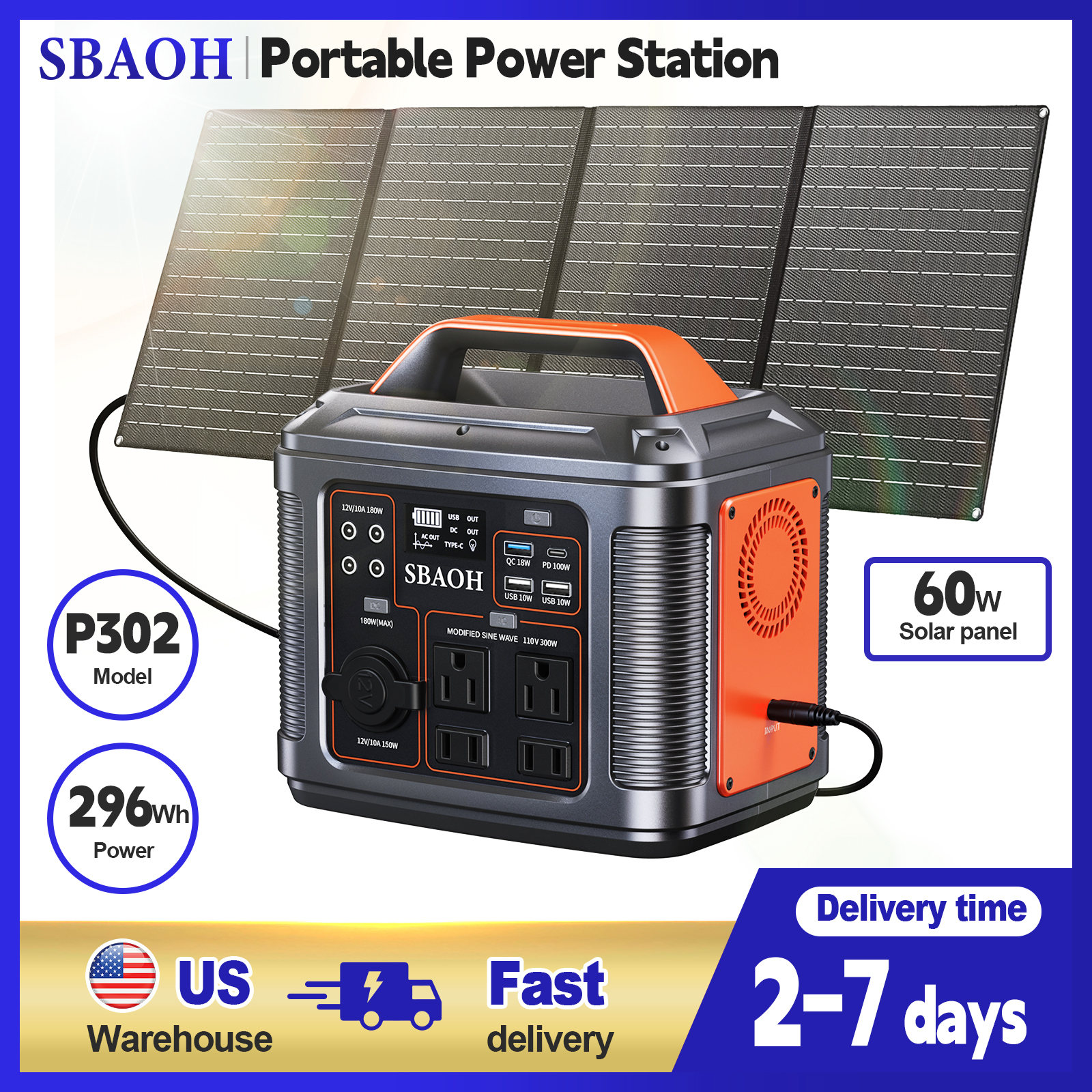 300W Portable Power Station, 2 - Solar Emergency Charger 리뷰 및 가격