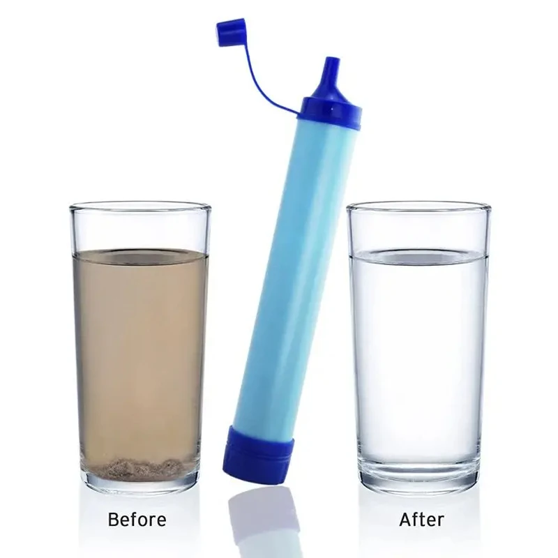 1pc Outdoor Mini Water Filter  - Water Purification Straw 리뷰 및 가격