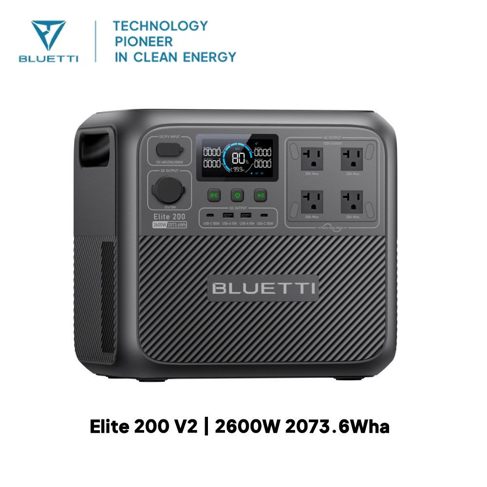 【Renew】BLUETTI Elite 200 V2 Po - Solar Emergency Charger 리뷰 및 가격
