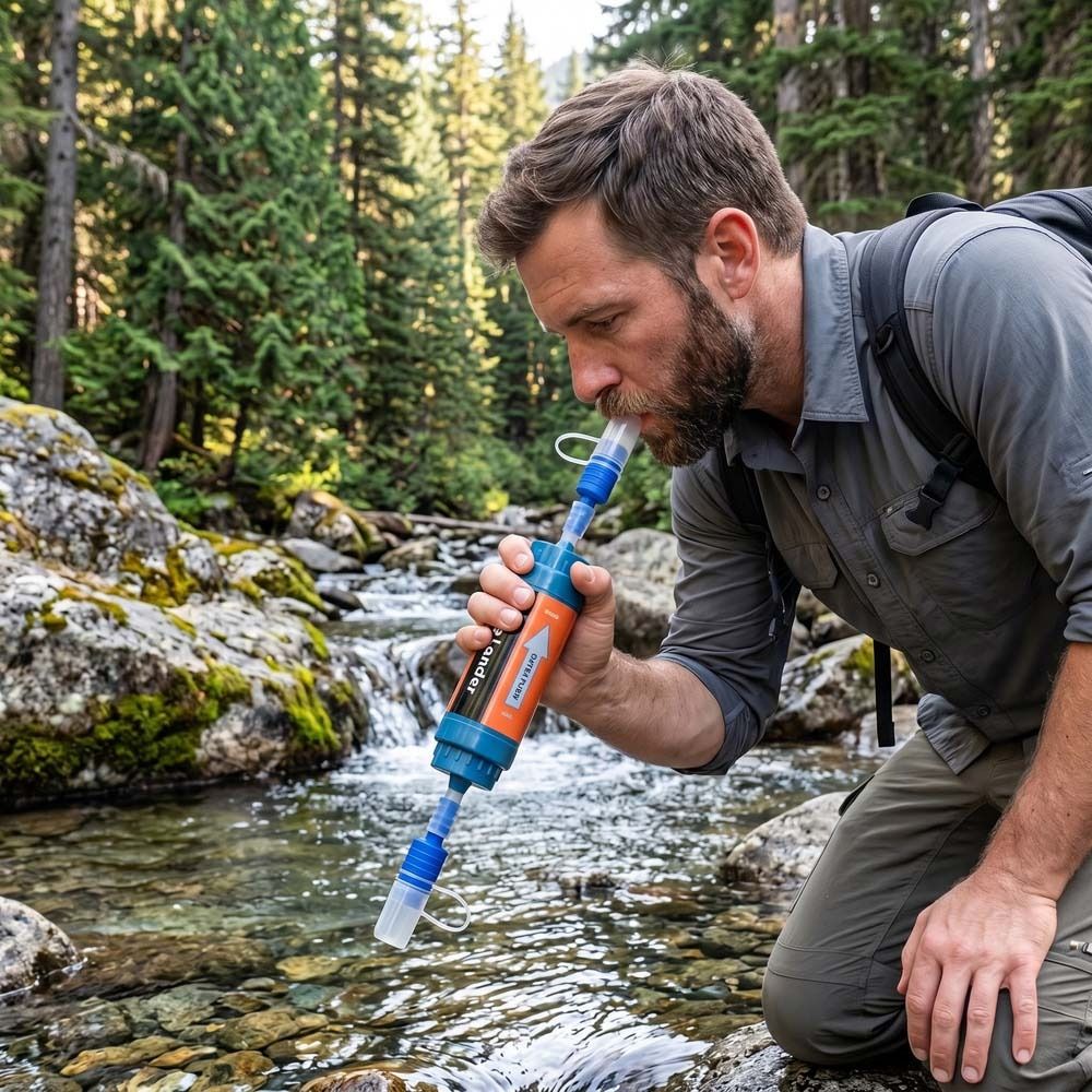 Mini Mini Water Filter Straw S - Water Purification Straw 리뷰 및 가격