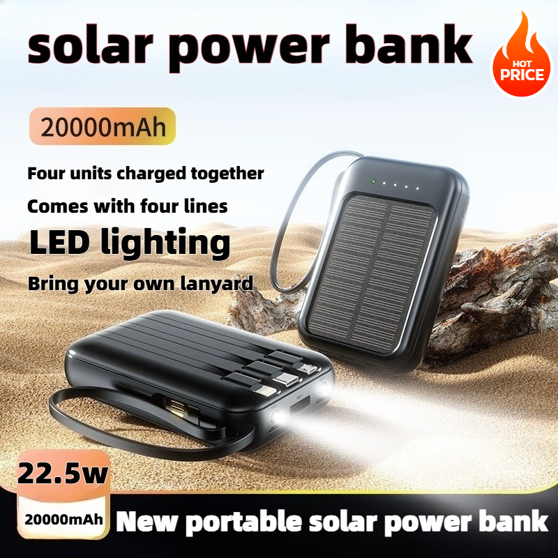 50000mAh Solar Power Bank Supe - Solar Emergency Charger 리뷰 및 가격