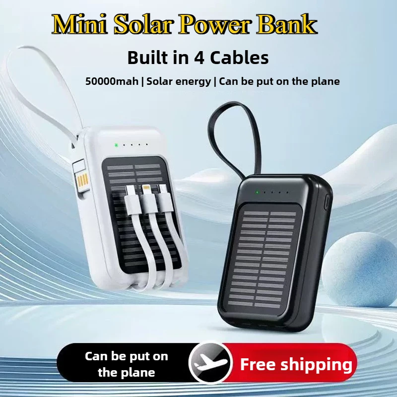 50000mAh Solar Power Bank Supe - Solar Emergency Charger 리뷰 및 가격