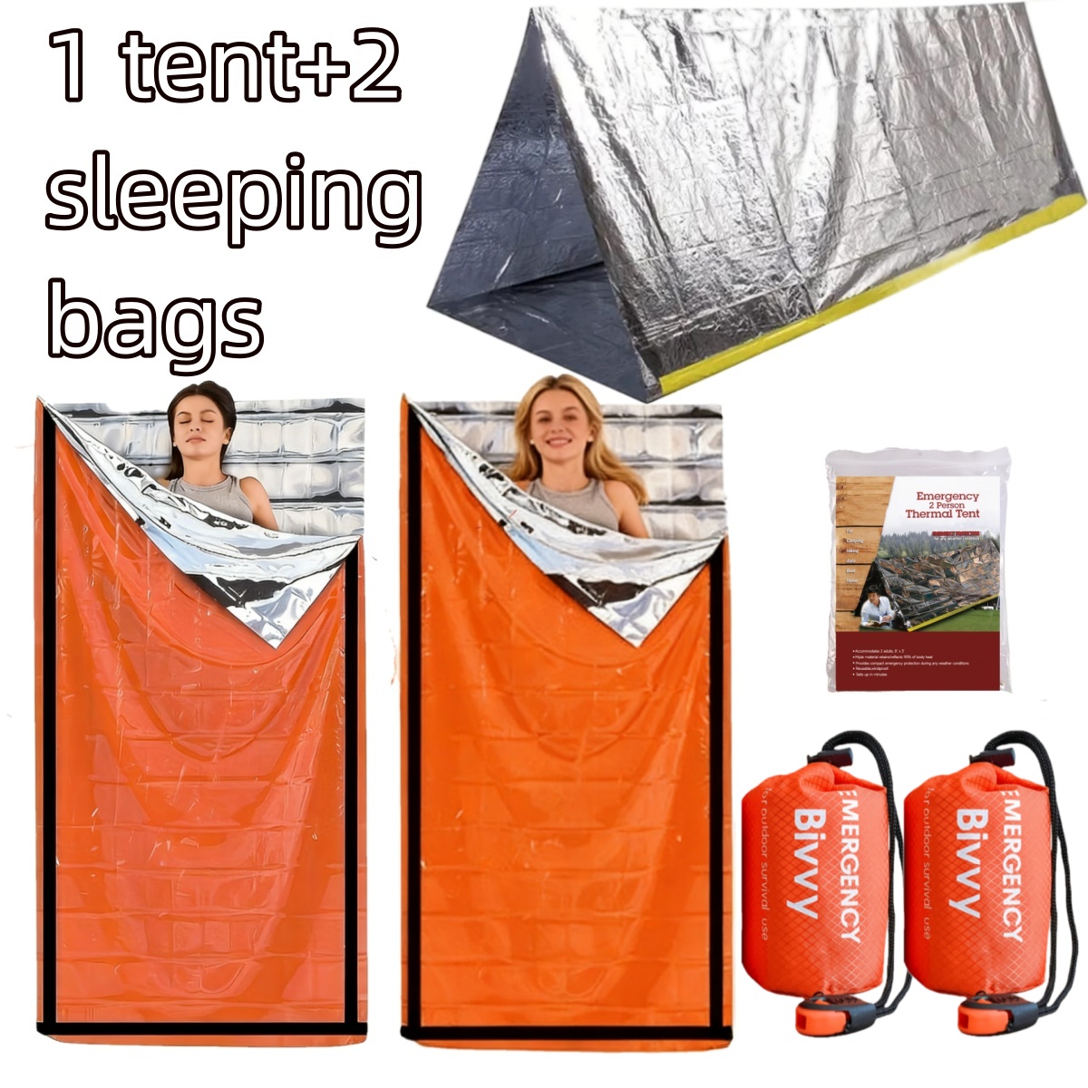 Compact Emergency Thermal Tent - Emergency Mylar Tent 리뷰 및 가격