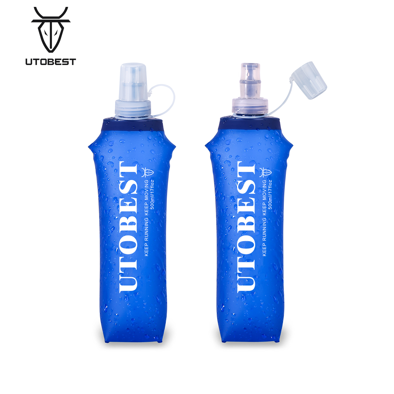 UTOBEST 250ml 350ml 500ml Soft - Water Bag Collapsible 리뷰 및 가격