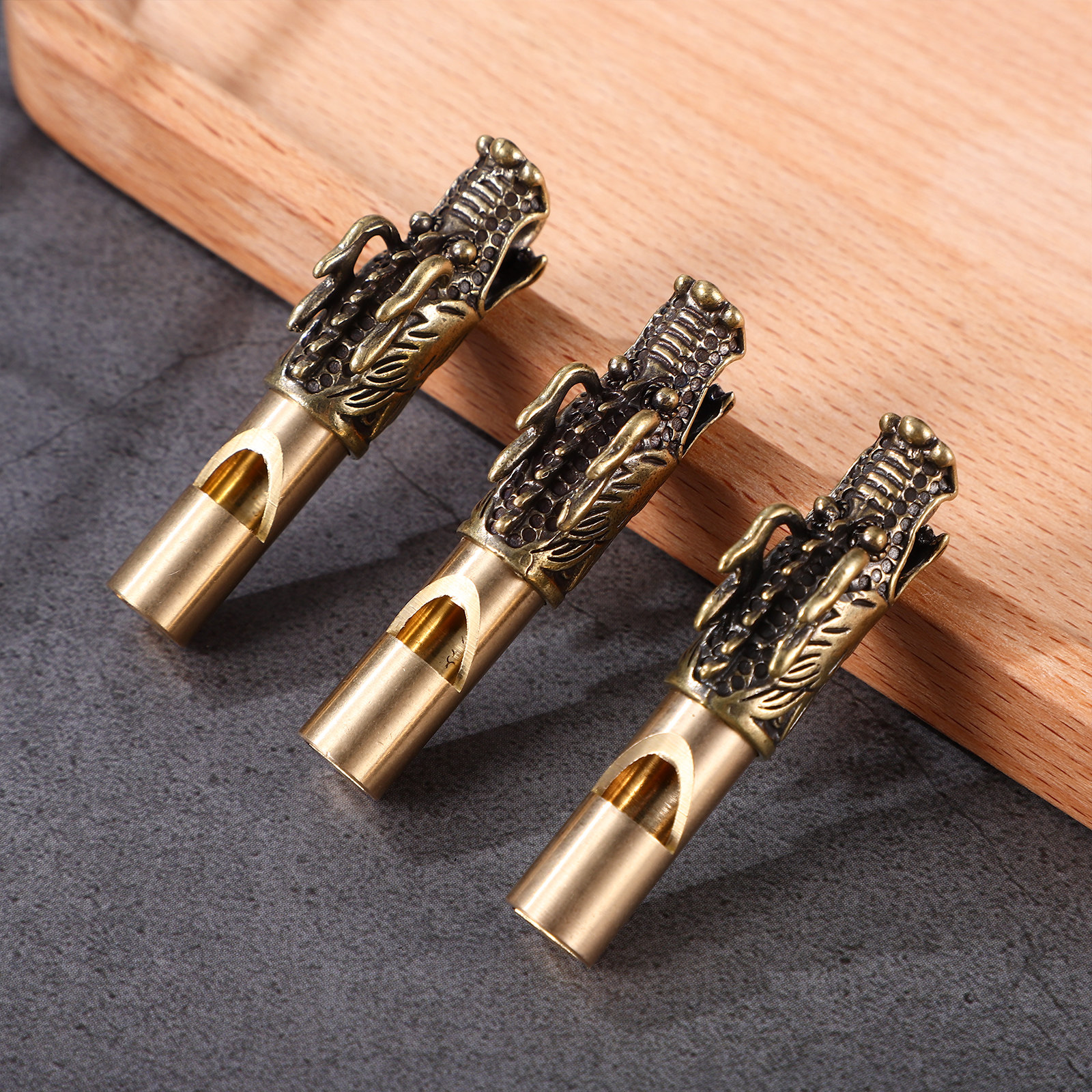 3Pcs Chinese Dragon Brass Whis - Emergency Whistle Loud 리뷰 및 가격