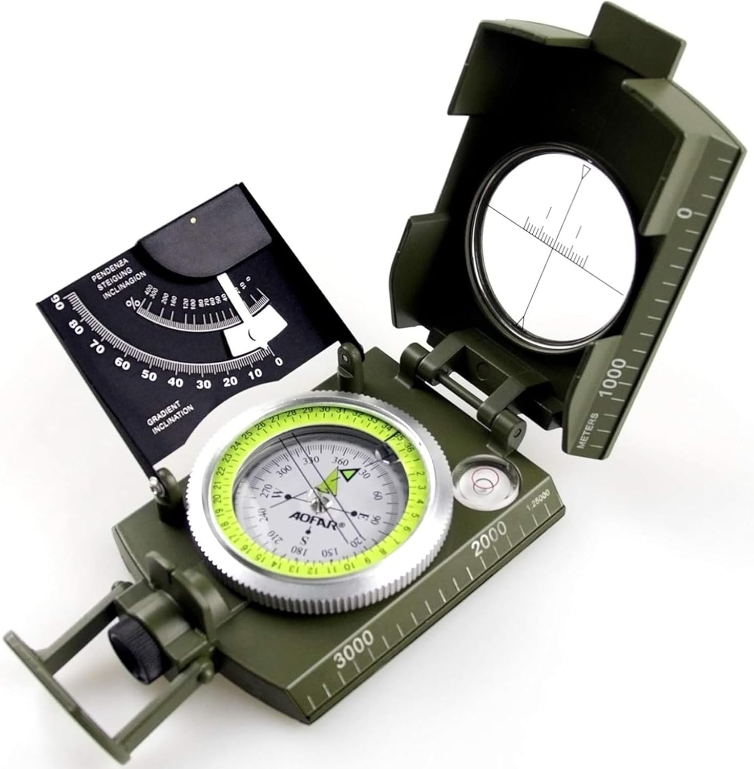 Military Compass for Hiking, L - Compass Lensatic 리뷰 및 가격
