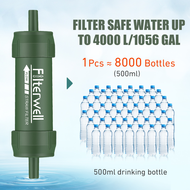 Outdoor Water Filter Straw Min - Water Purification Straw 리뷰 및 가격