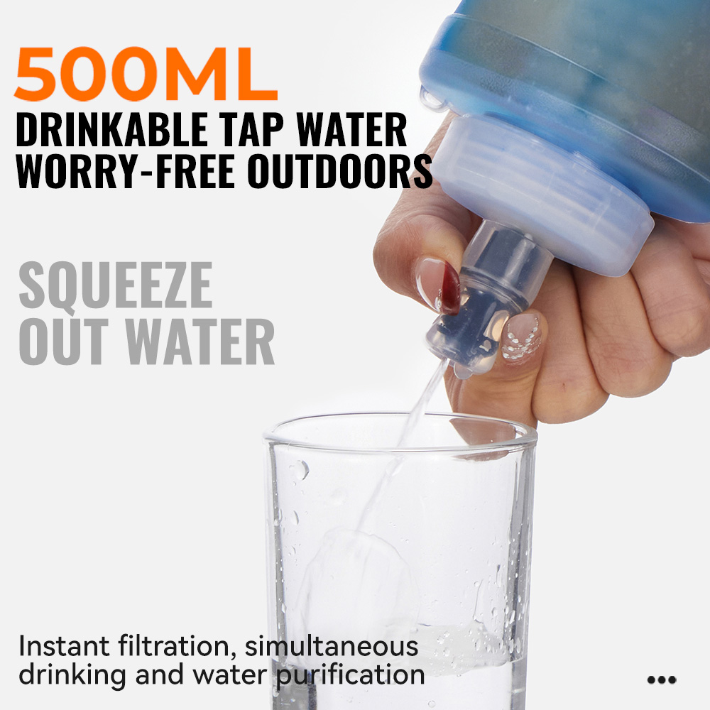 WRELS Water Filter Bottle Coll - Water Bag Collapsible 리뷰 및 가격