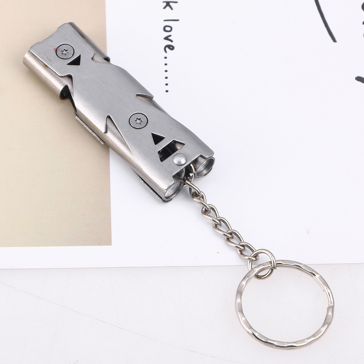 1Pcs Double Tube Survival Whis - Emergency Whistle Loud 리뷰 및 가격