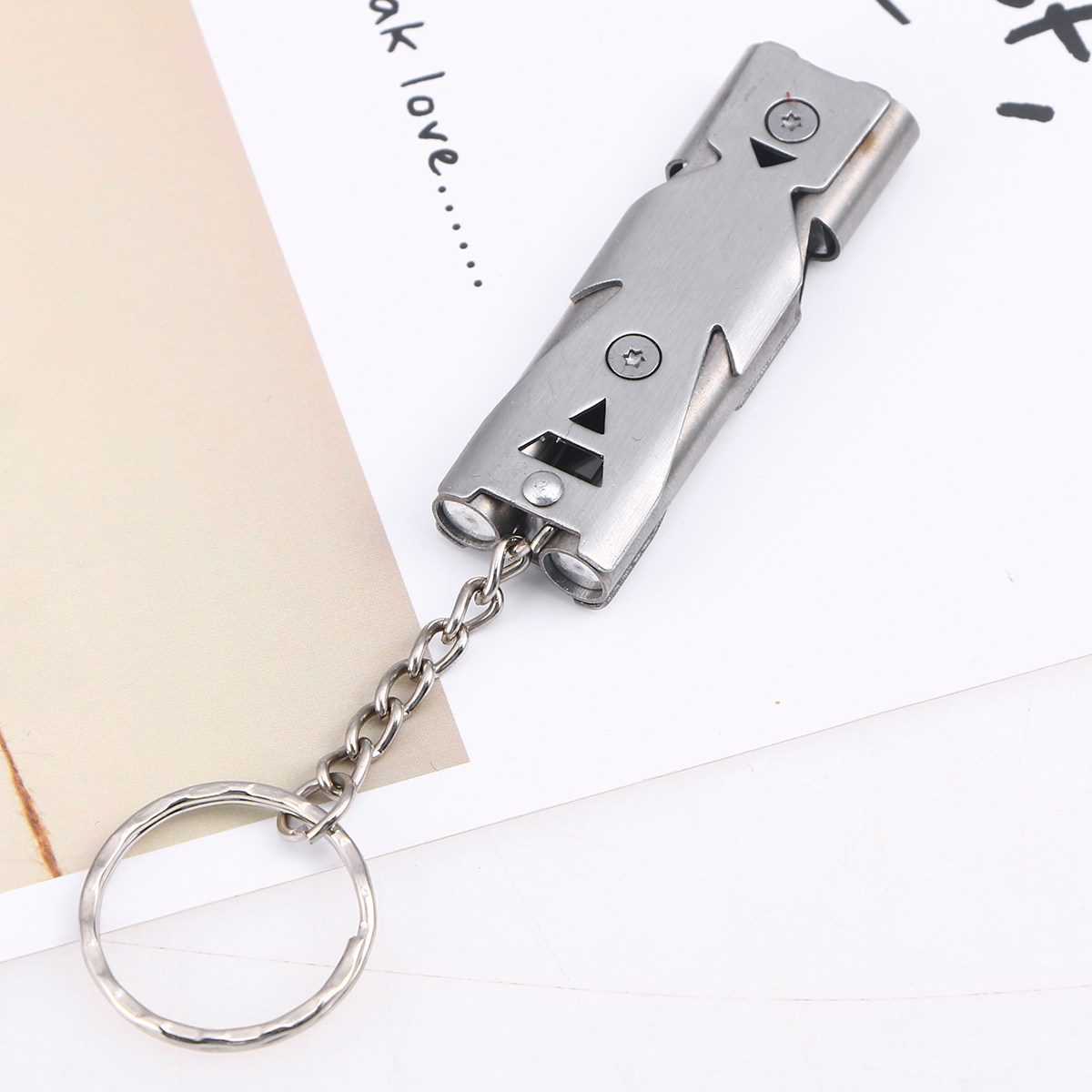 1Pcs Double Tube Survival Whis - Emergency Whistle Loud 리뷰 및 가격
