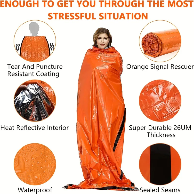 Portable Waterproof Emergency  - Emergency Mylar Tent 리뷰 및 가격