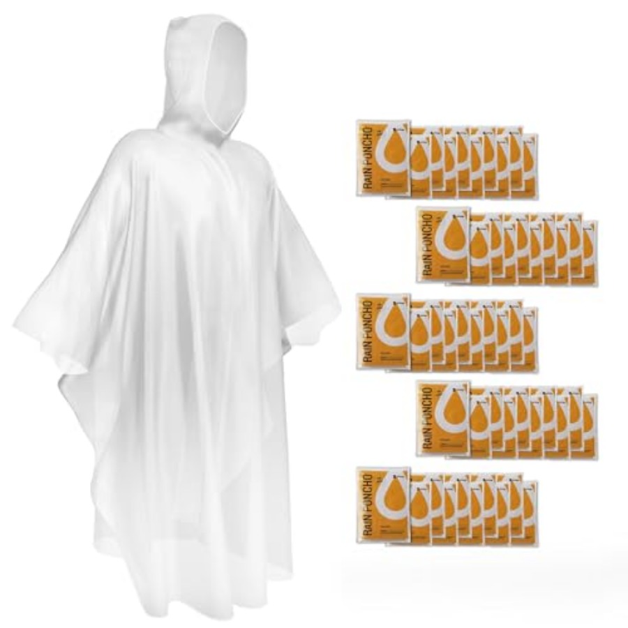 Disposable Rain Ponchos Emerge - Emergency Poncho Rain 리뷰 및 가격