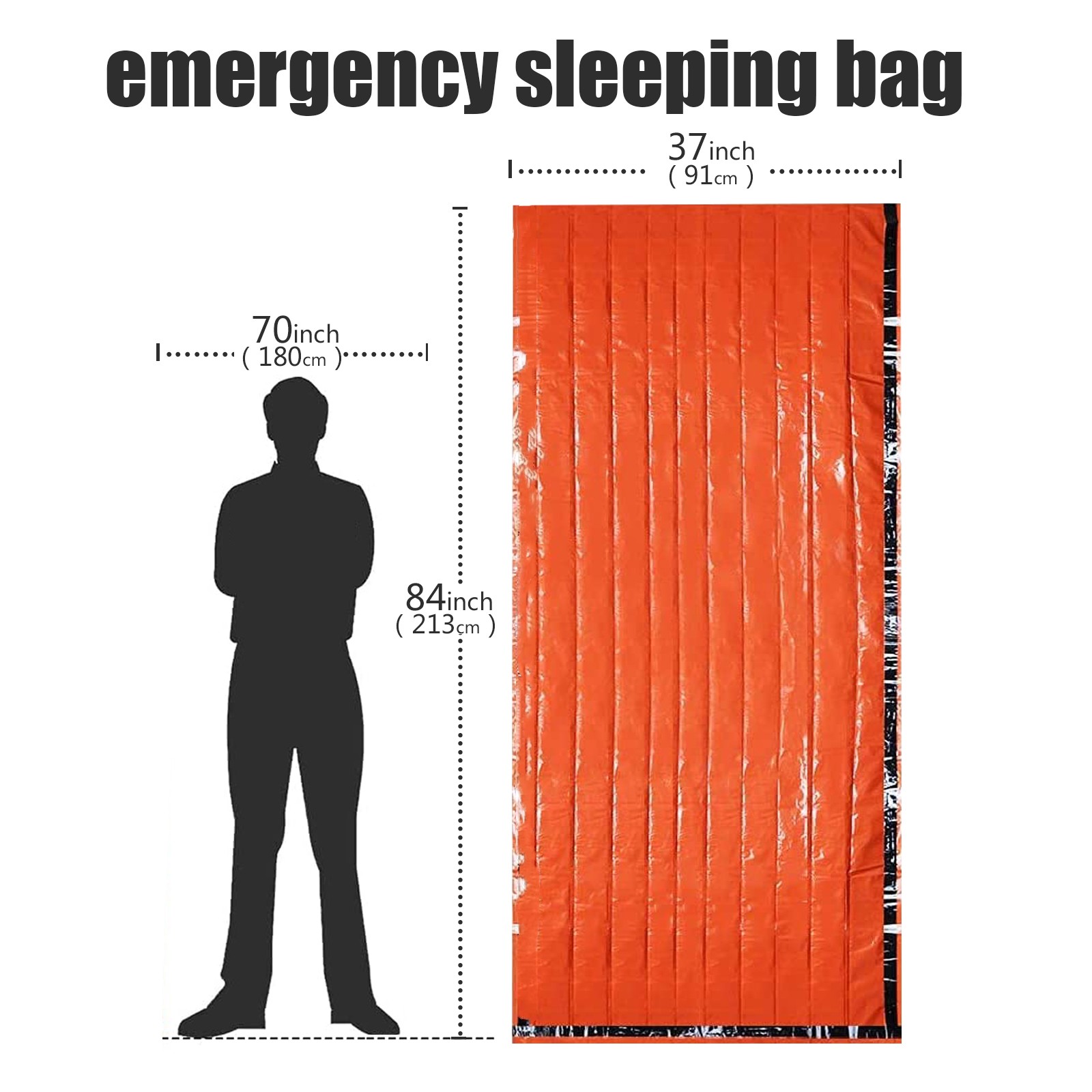 Emergency Sleeping Bag, Mylar  - Emergency Mylar Tent 리뷰 및 가격