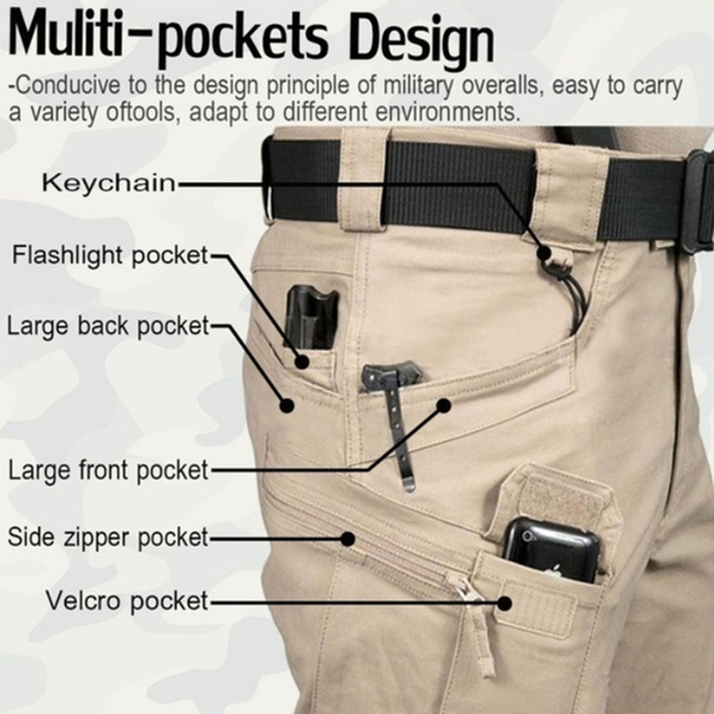 Men's Tactical Cargo Pants 6XL - Fishing Kit Compact 리뷰 및 가격