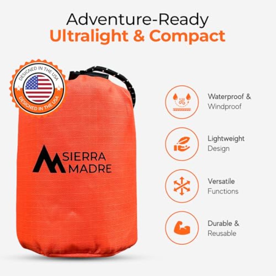Emergency Sleeping Bag Ultrali - Emergency Mylar Tent 리뷰 및 가격